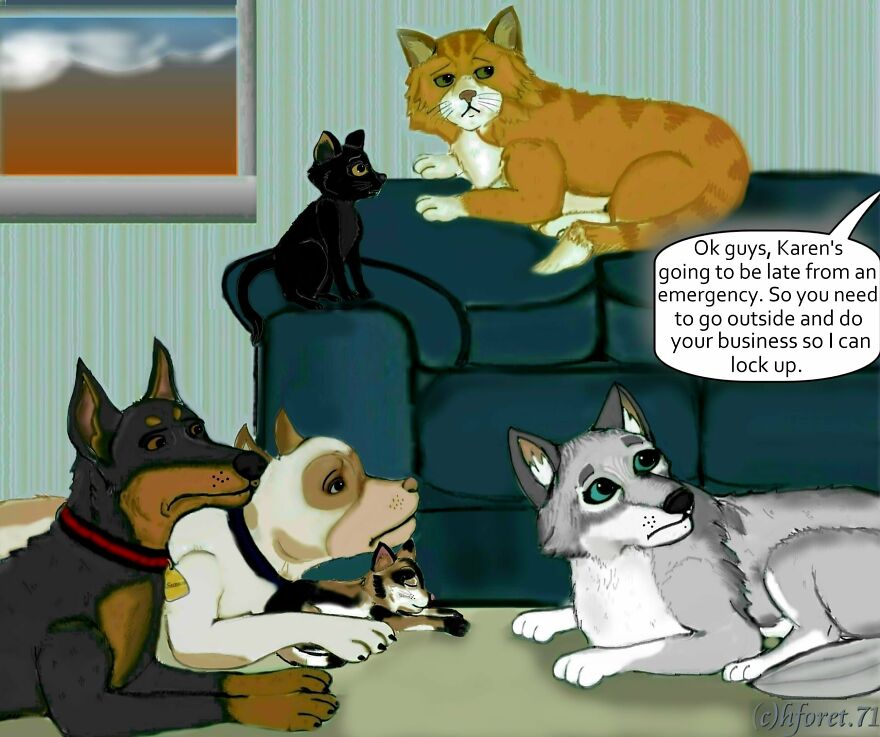 I Have Created 'Locked Out Pt I' Comics (12 Pics)