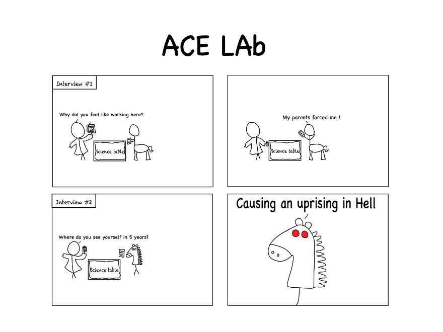 I Made A Series Of Comics About The Misadventures A Scientist Has At Their Lab (8 Comics)