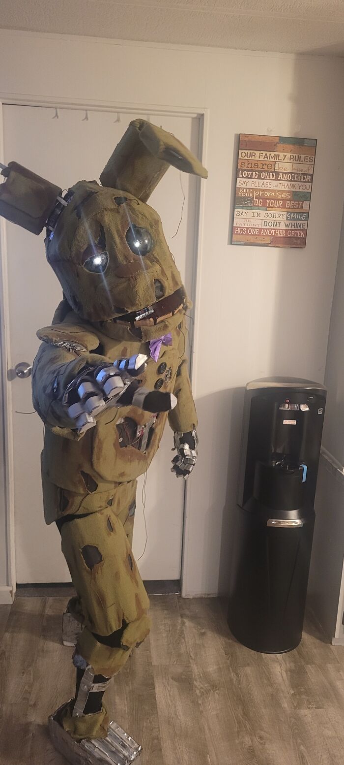 Cardboard Costume, Took Me Six Months
