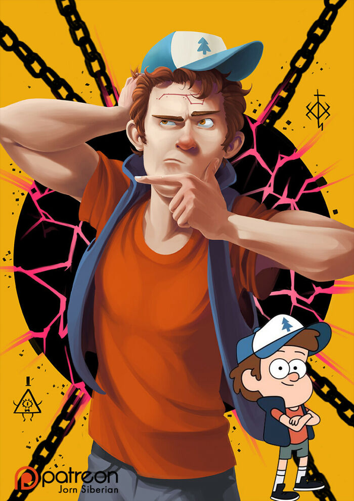 Dipper Pines From Gravity Falls
