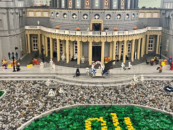 Visit Our LEGO Model, Which Has Had A Spooky Seasonal Makeover