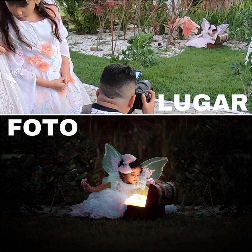 Photographer Continues To Show The Backstage Of His Work Proving That In Simple Places You Can Make Great Photos