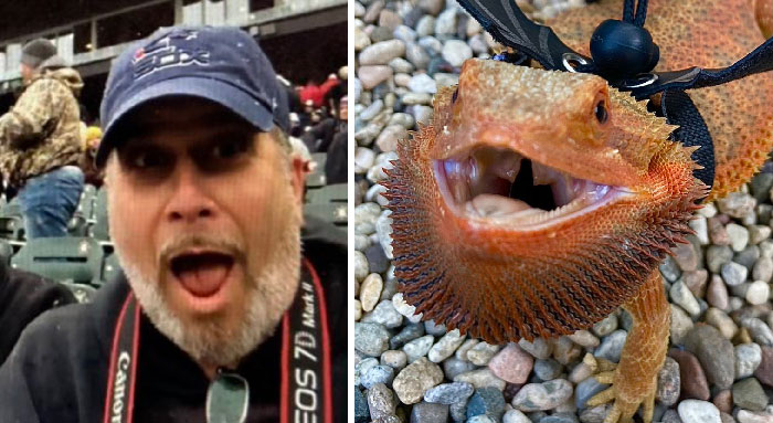 Just Noticed Back-To-Back Photos In My Phone And Maybe There Is Something To That “Owners And Their Pets Sometimes Look Alike” Adage