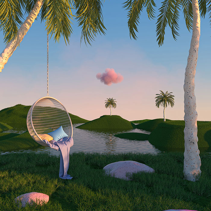 I Made Another 20 Soothing And Dreamlike 3D Landscapes (New Pics)