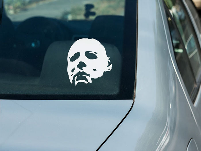 Michael Myers Decal For Car