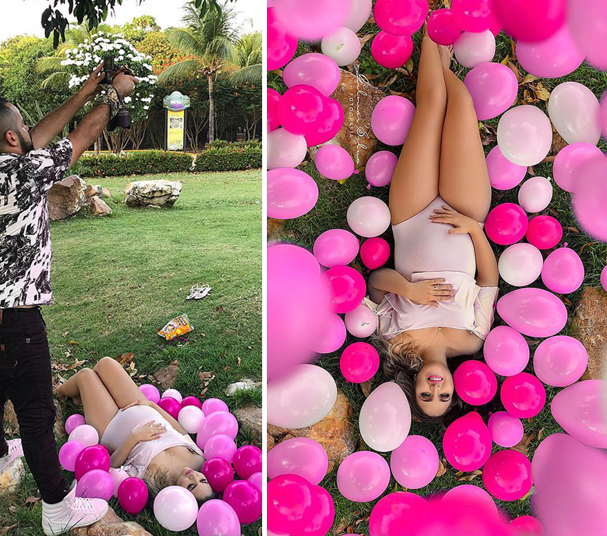 Photographer Continues To Show The Backstage Of His Work Proving That In Simple Places You Can Make Great Photos