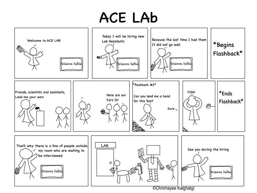 I Made A Series Of Comics About The Misadventures A Scientist Has At Their Lab (8 Comics)