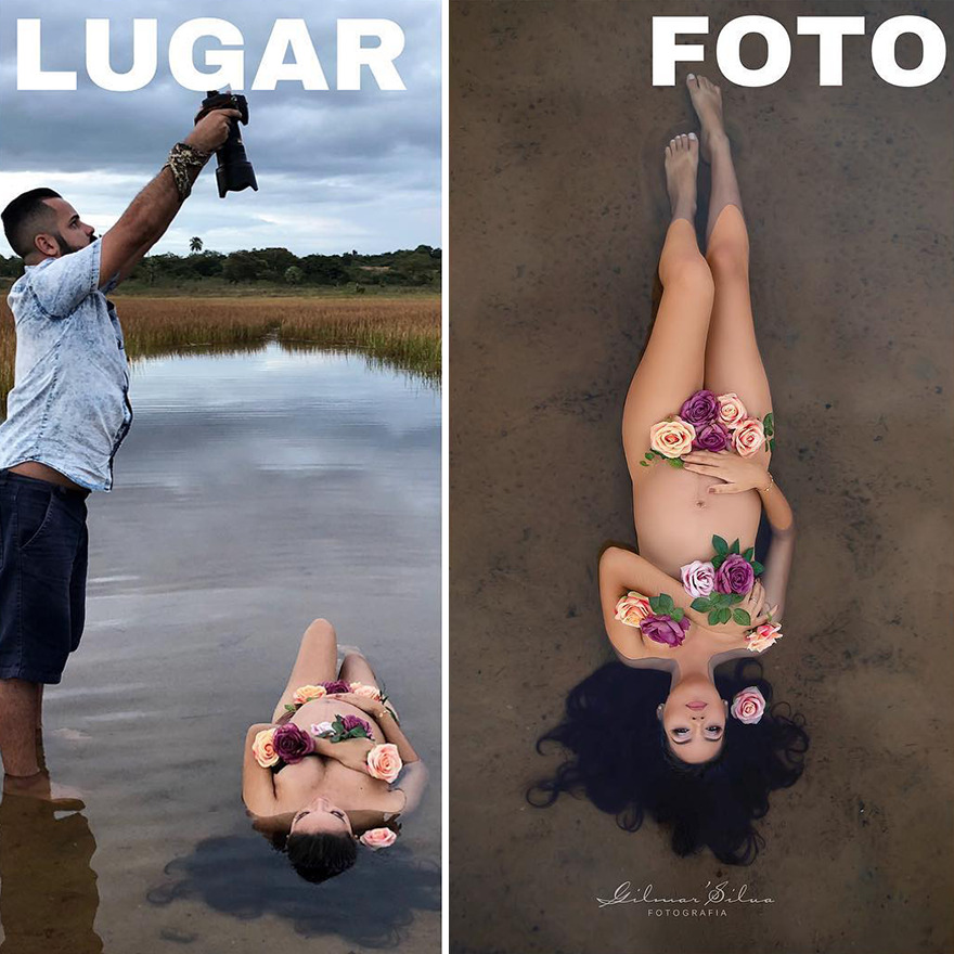 Photographer Continues To Show The Backstage Of His Work Proving That In Simple Places You Can Make Great Photos