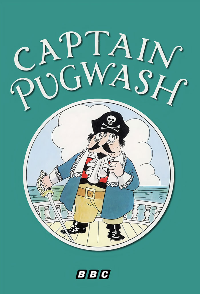 Poster for Captain Pugwash cartoon
