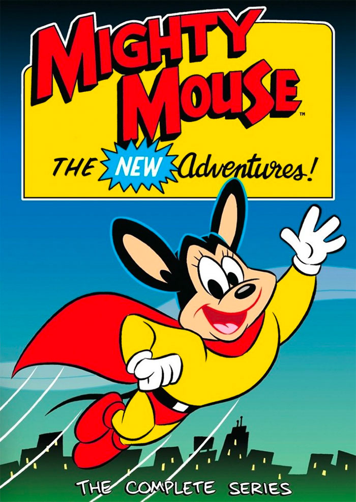 Poster for Mighty Mouse cartoon