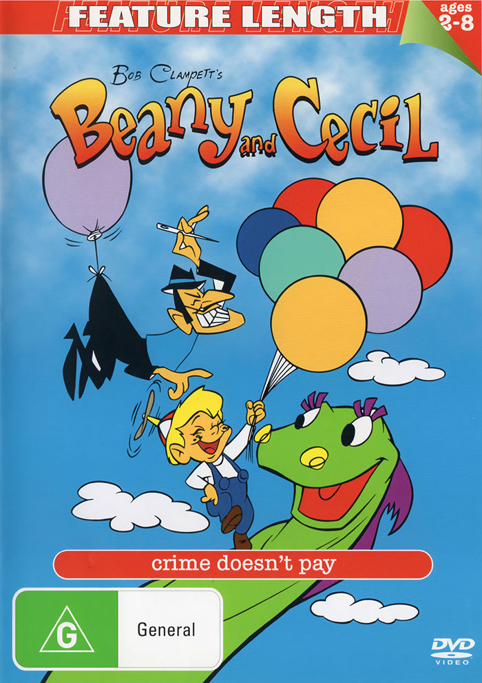 Poster for Matty's Funnies With Beany and Cecil cartoon