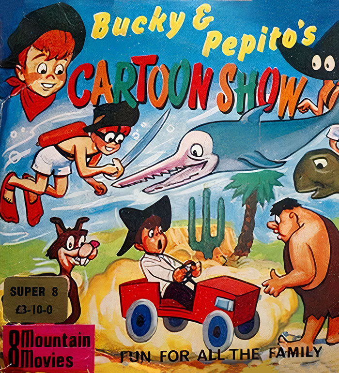 Poster for Bucky and Pepito cartoon