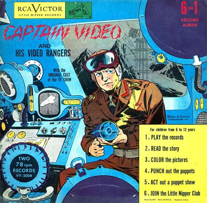 Poster for Captain Video and His Cartoon Rangers cartoon