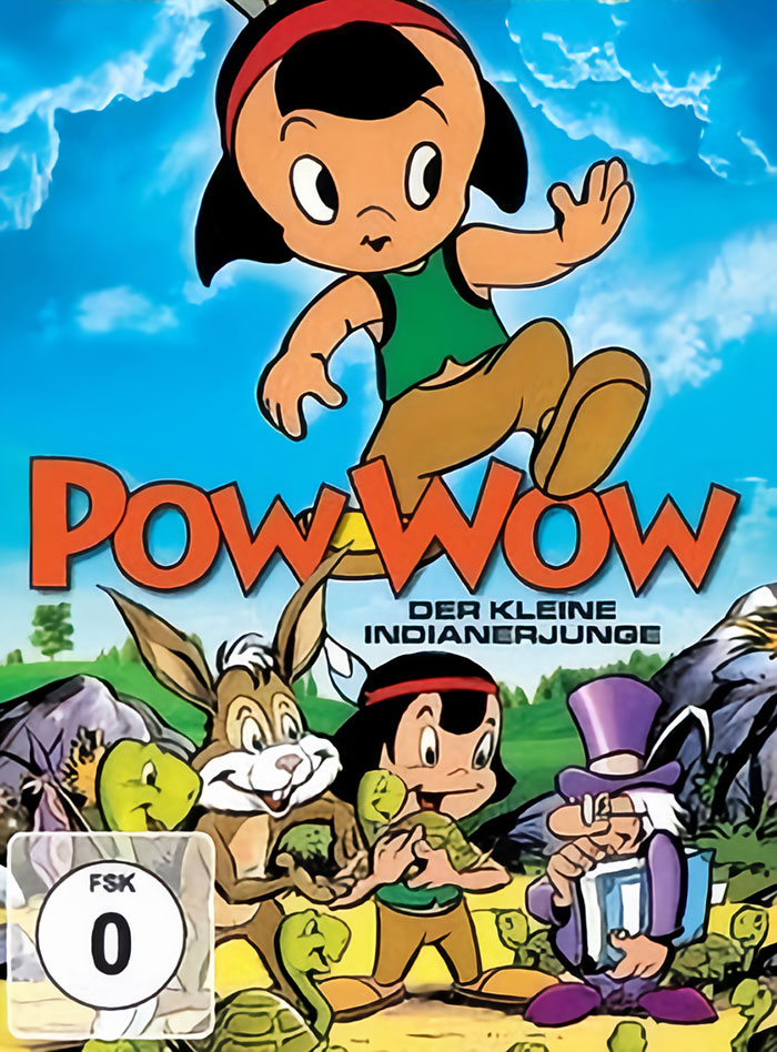 Poster for The Adventures of Pow Wow cartoon