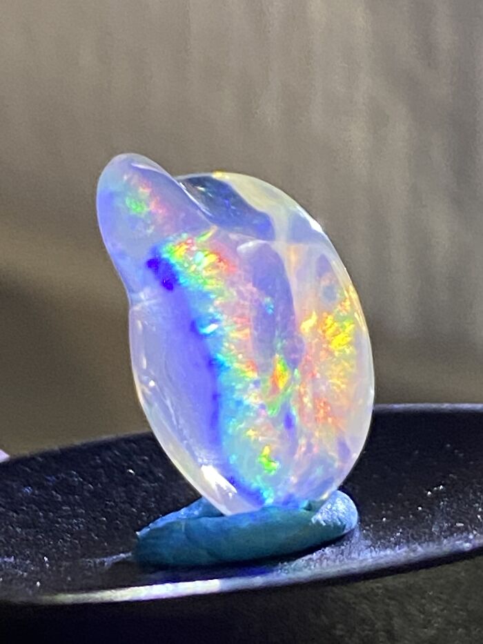 Contra Luz Mexican "Water" Opal (Without Light Behind It, It's As Clear As Water)