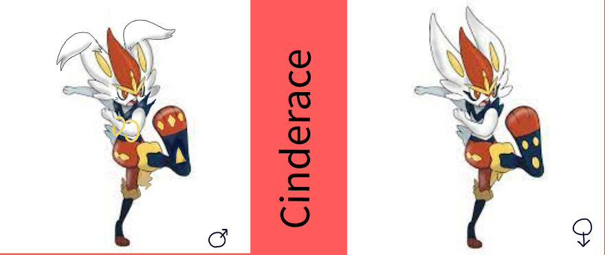 I Give Pokemon Gender Differences.