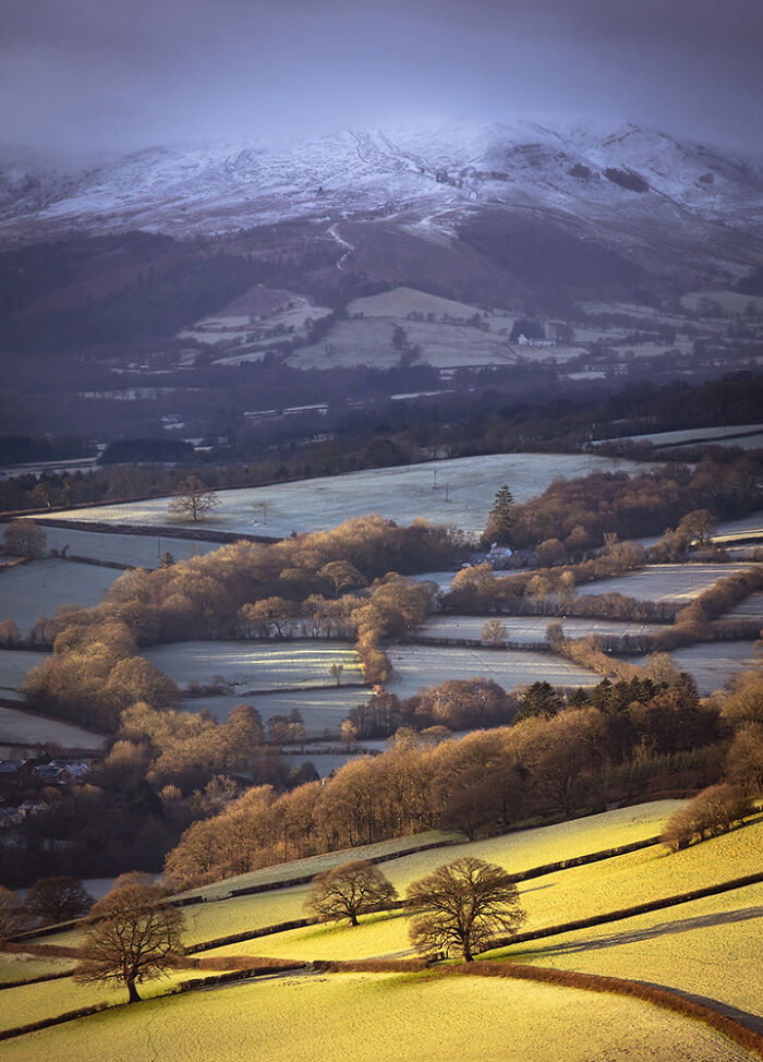 Overall Winner 'Landscape Photographer Of The Year Competition Of 2022: William Davies, 'Brecon In Winter'