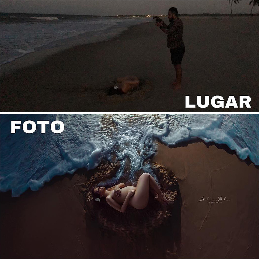 Photographer Continues To Show The Backstage Of His Work Proving That In Simple Places You Can Make Great Photos