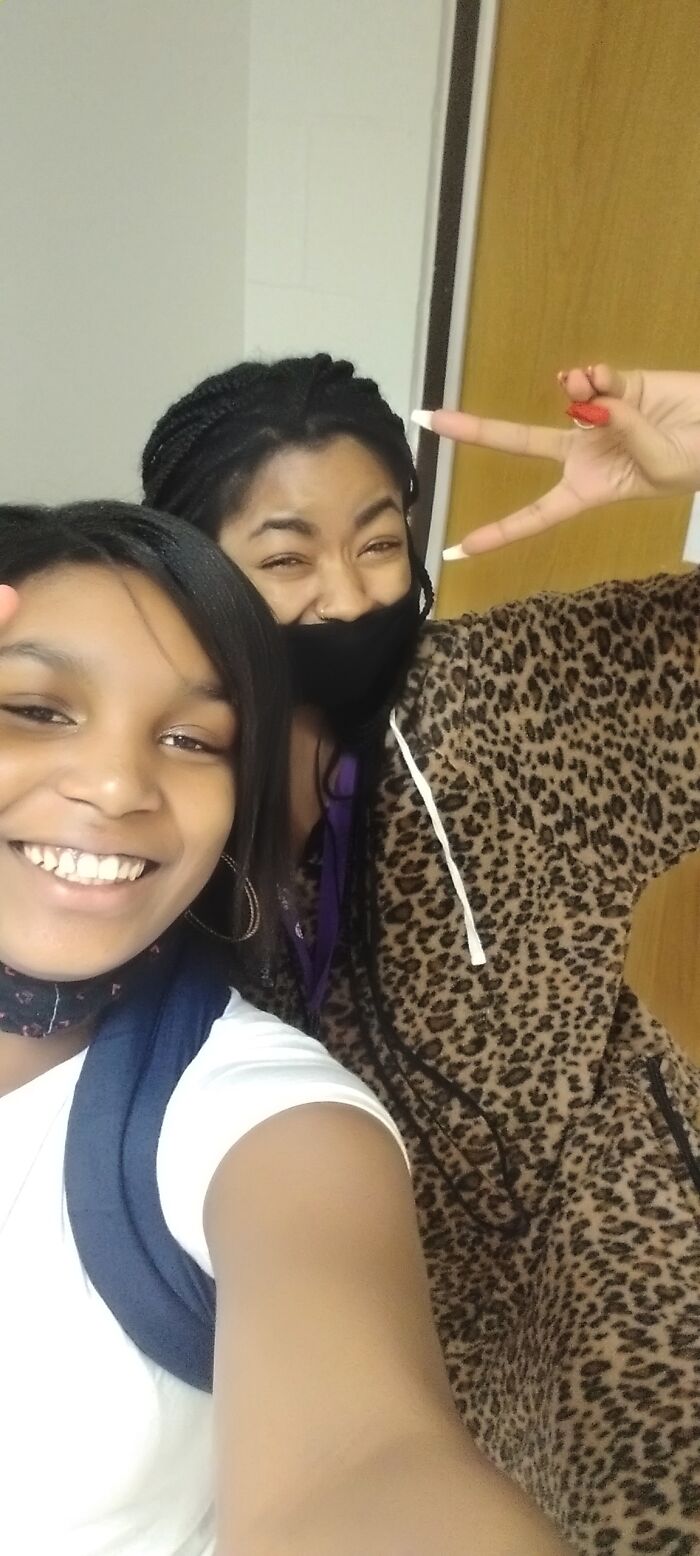 Me And My Fav Dane Teacher