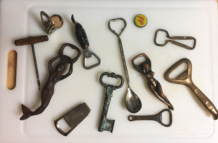 Old Bottle Opener Collection