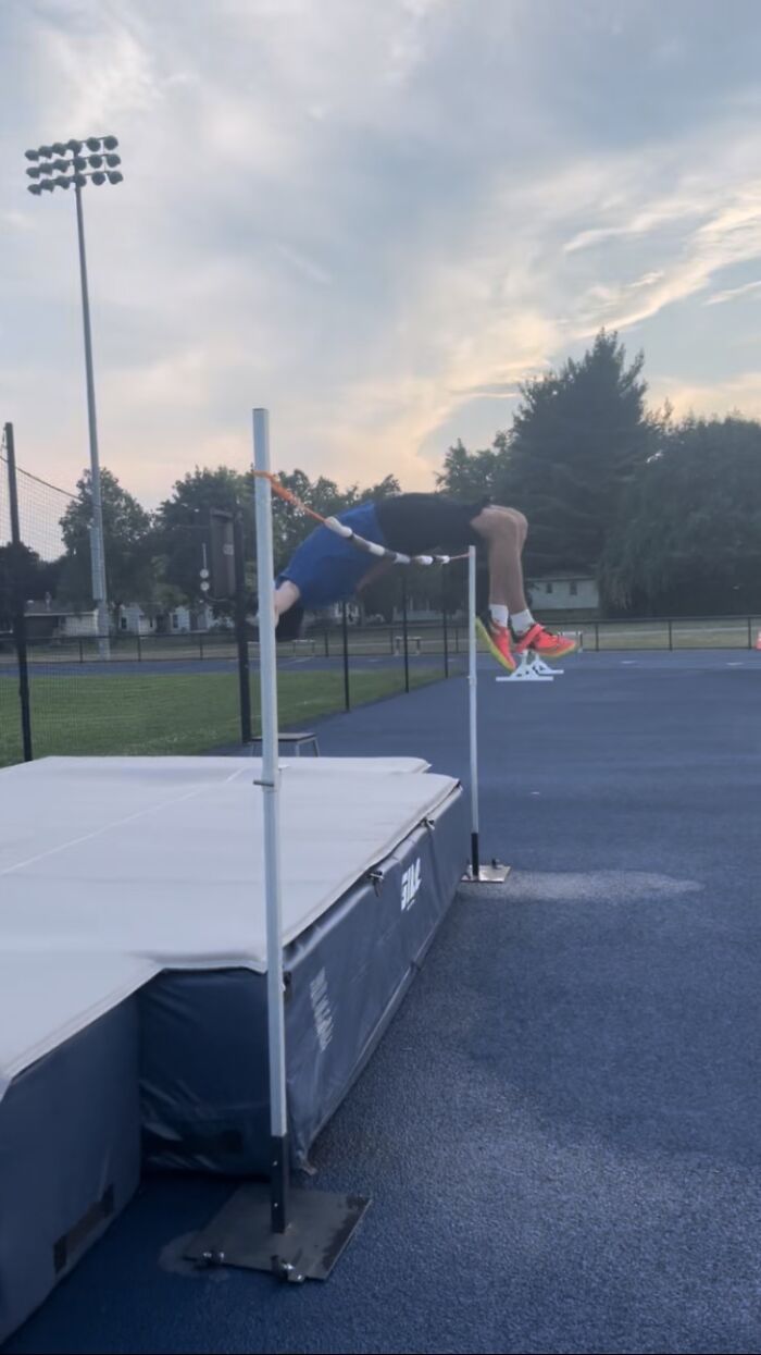 I Do The Track Event High Jump. The Bungee Is 6’3” And I’m 5’11”