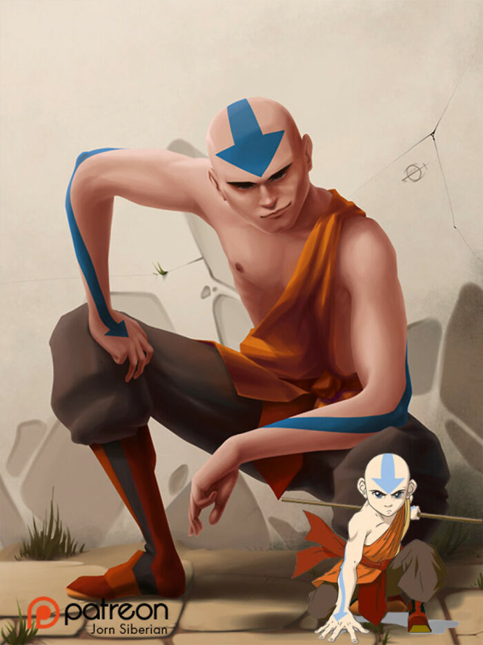 Avatar Aang From Avatar The Last Airbender