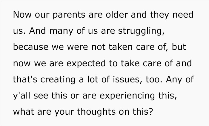 Counselor Expresses Thoughts On Parents Who Used To Neglect Their Kids And Now Need Their Support Counselor Expresses Thoughts On Parents Who Used To Neglect Their Kids And Now Need Their Support