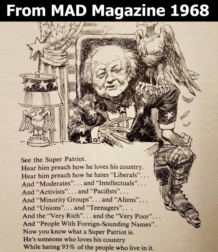From Mad Magazine, 1968