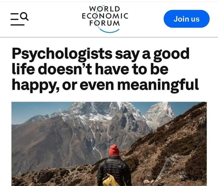 Then: 'You Don't Need Money To Be Happy!' Now: 'Actually, You Don't Need To Be Happy At All'