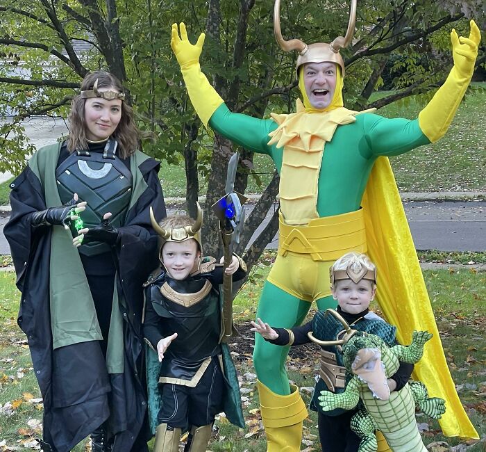 Happy Halloween From My Family Of Loki Variants