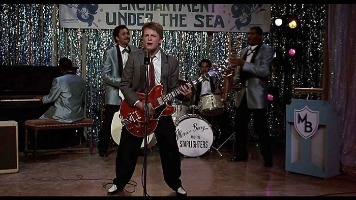 Marty Mcfly Singing Johnny B. Goode In 1955 Would Be The Equivalent Of Travelling Back In Time To 1990, And Singing I’m Gonna Be (500 Miles)