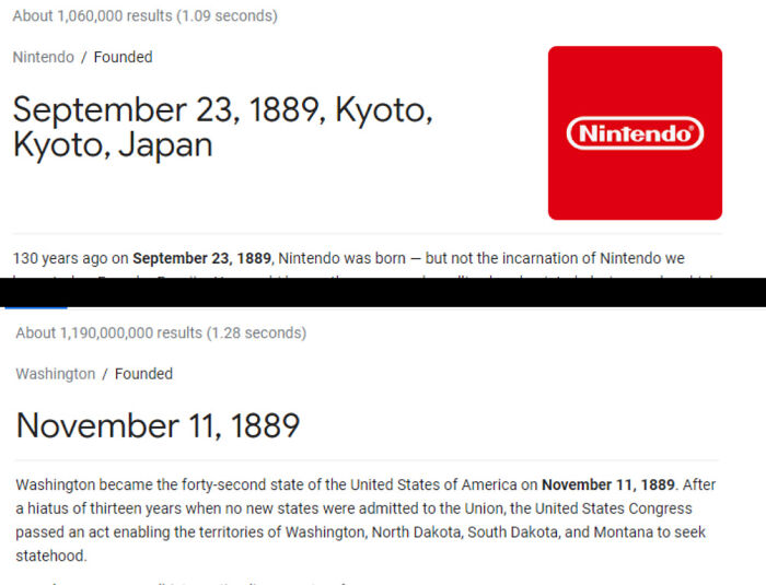 Nintendo Is Older Than Washington State, The Location Of It's American Headquarters