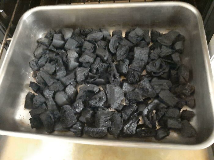 My Grandma Forgot The Bread Croutons In The Oven