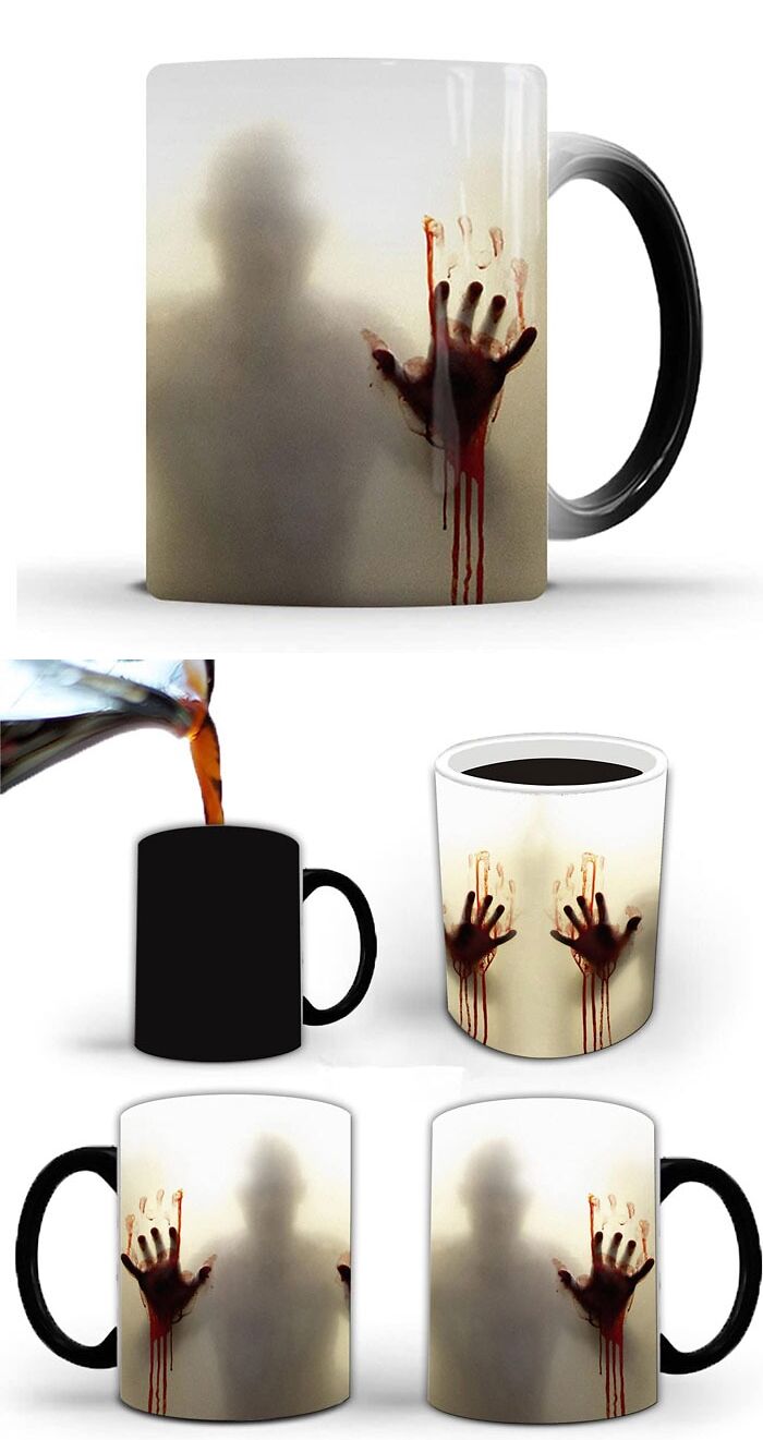Color Changing Zombie Horror Mug
