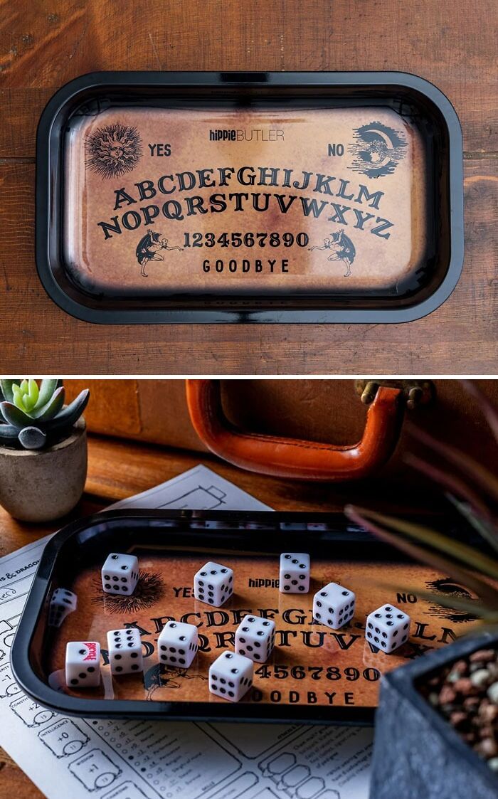 Ouija Board Rolling Tray