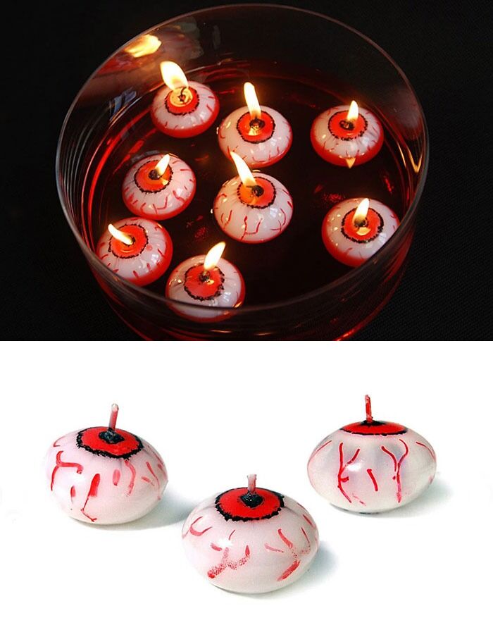 Eyeball Floating Candles