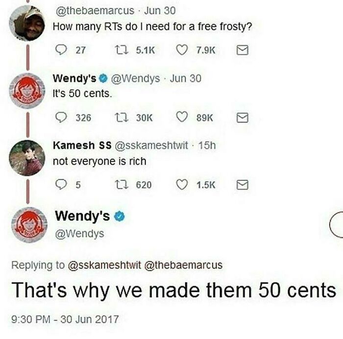 This Wendy Person Is Clearly An Elitist Fatcat!