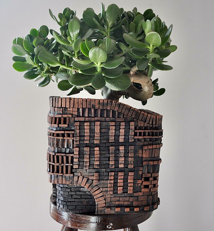 Terracotta Pot I Made For My Big Jade Plant