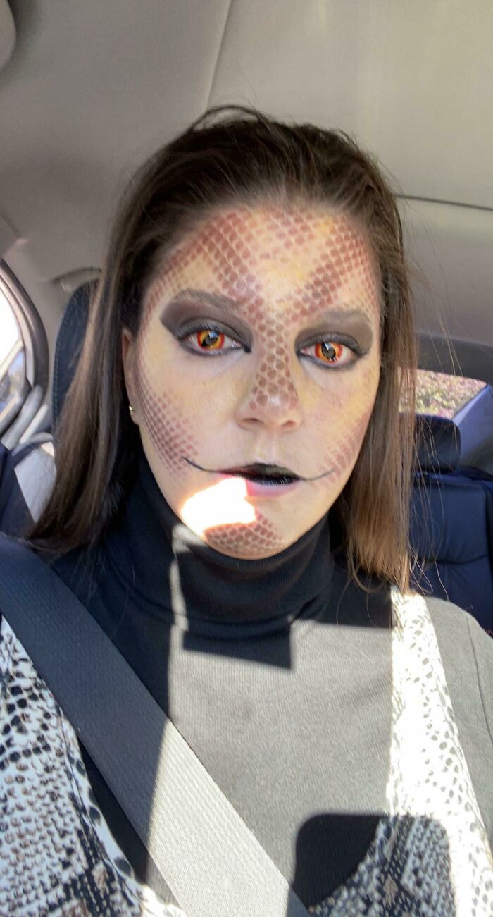 I Got A Lot Of Compliments On My Halloween Makeup So I Thought I’d Share Here