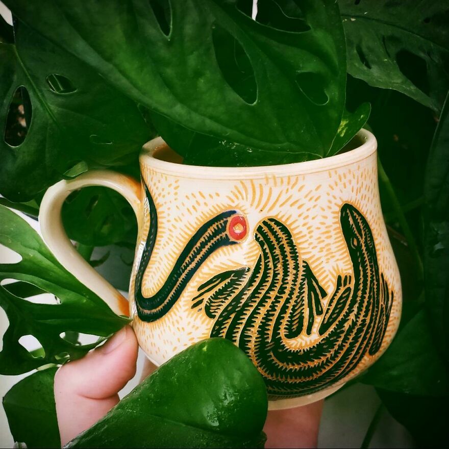 Mug Inspired By The Lizards I Find In My Garden!