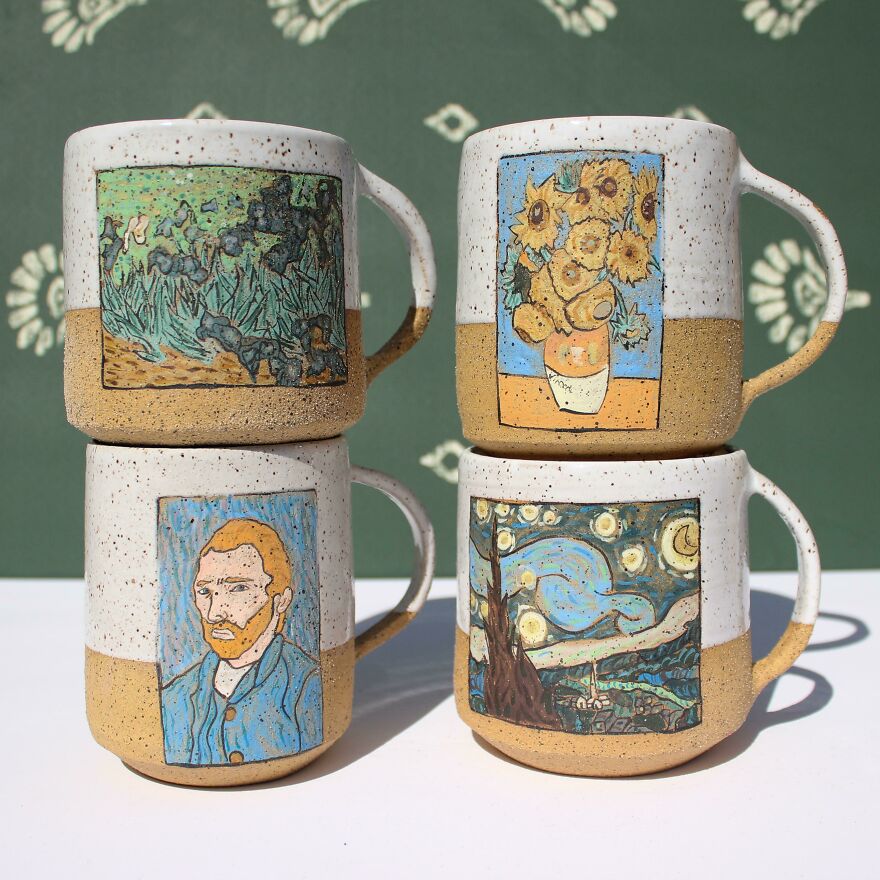 My Van Gogh Mugs!