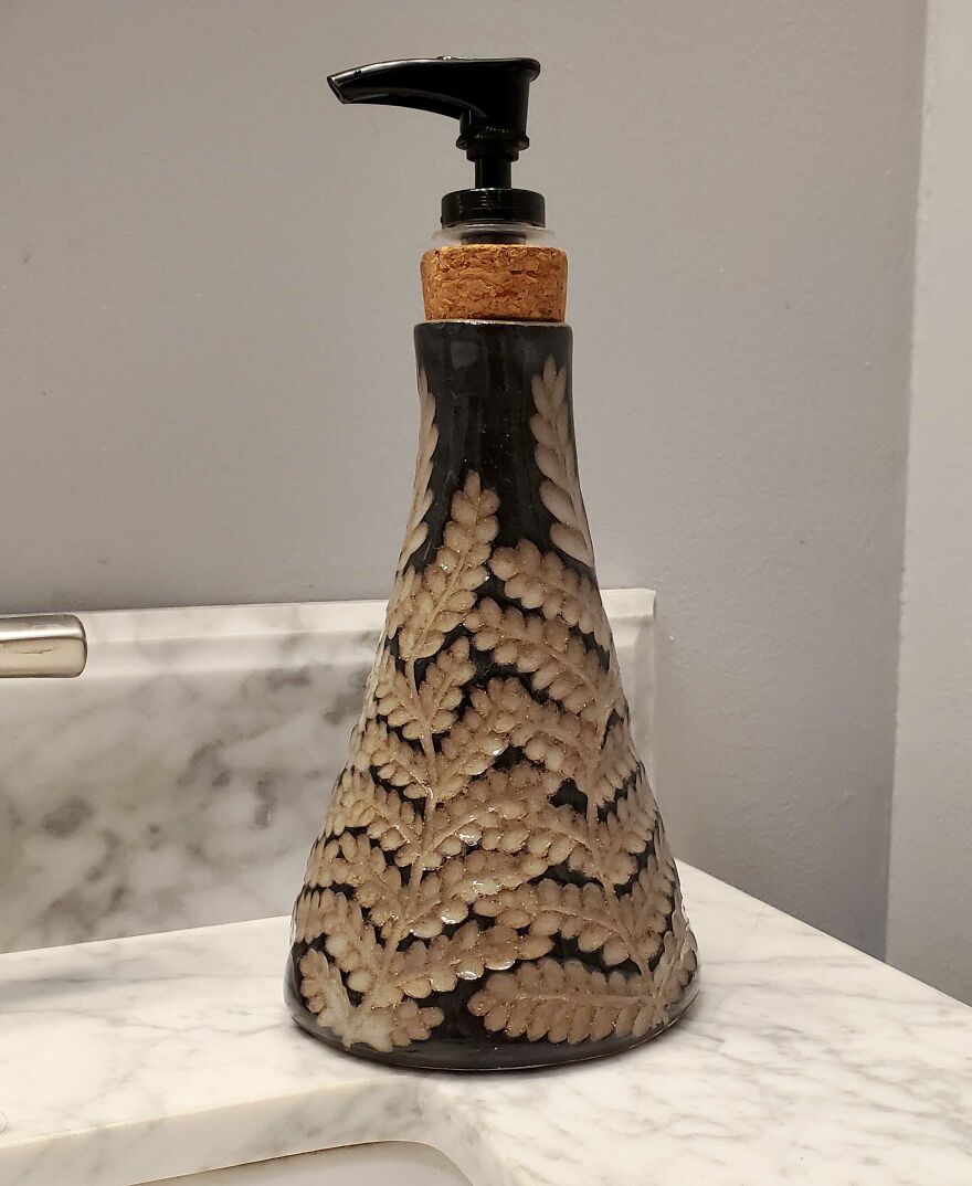 Fern Soap Dispenser Because Hand Washing Is All The Rage 🌿