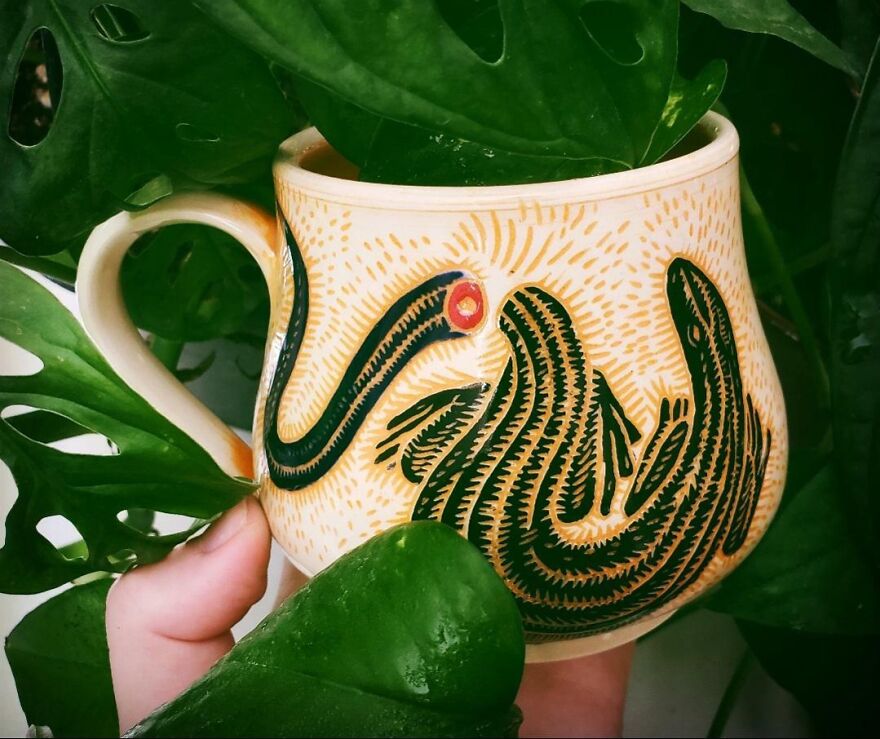 Mug Inspired By The Lizards I Find In My Garden!