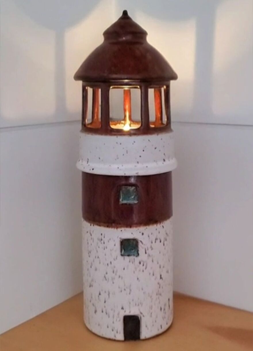 Lighthouse Urns I Made For My Dad's Ashes