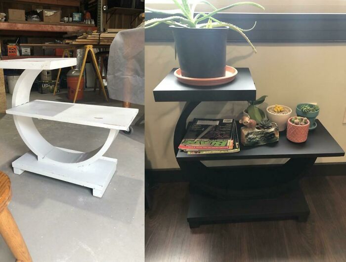 Cleaned Up A Curb Find For My Plants
