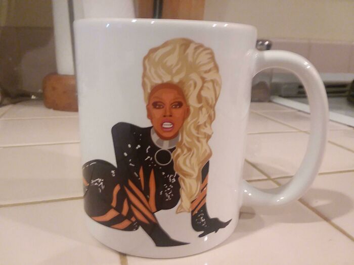 Found A Rupaul Mug On The Street - Now The Tea Can Be Served!
