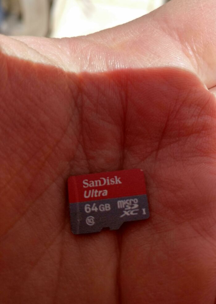 If Ever Come Across Smashed Tech- Always Check For A Memory Cards