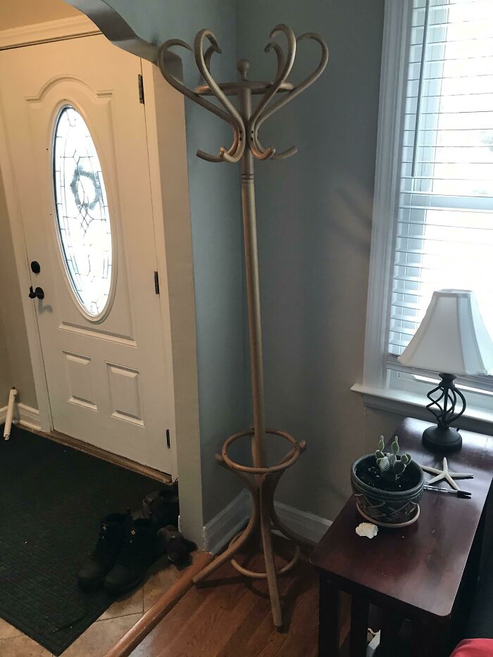 Just Found This Subreddit, I Present To You This Coat Rack