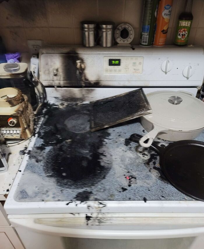 So, I Set My Kitchen On Fire Last Night