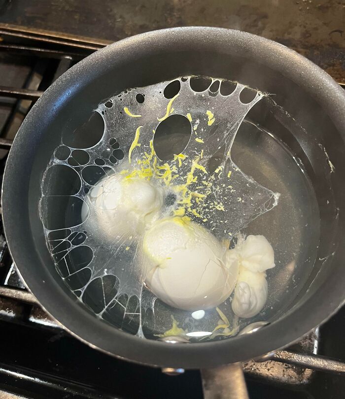 My Hard Boiled Eggs This Morning